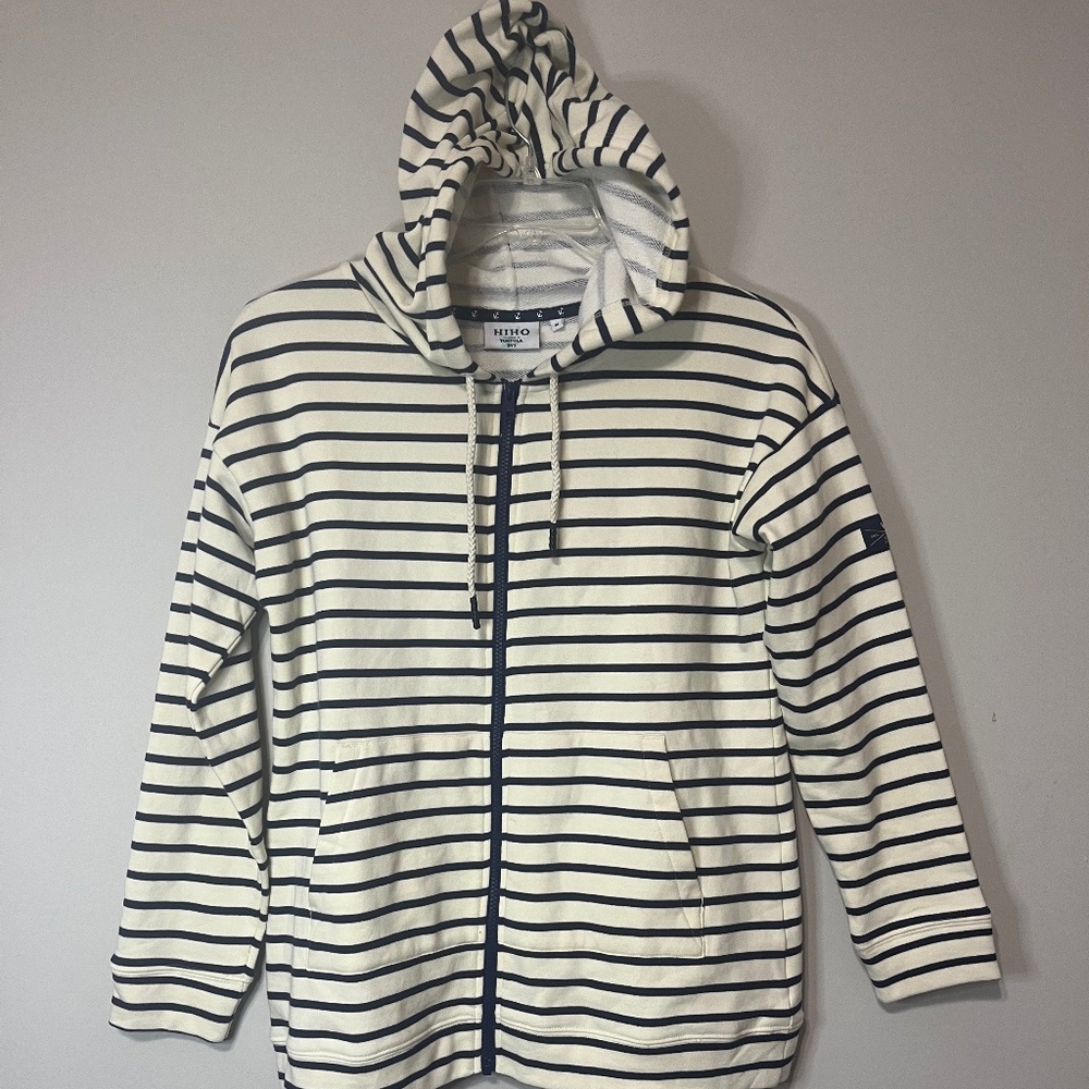 HIHO Tortola BVI zip up. Size M (O)